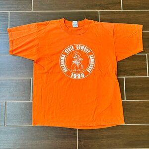 Vintage 90s OSU Oklahoma state cowboy jamboree shirt size X-Large